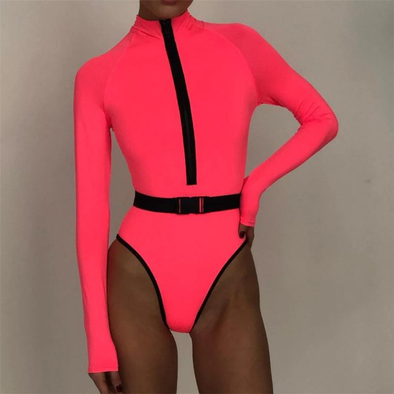 Bella Women's One-Piece Swimsuit | Nylon Spandex, High Cut Design - Image 4