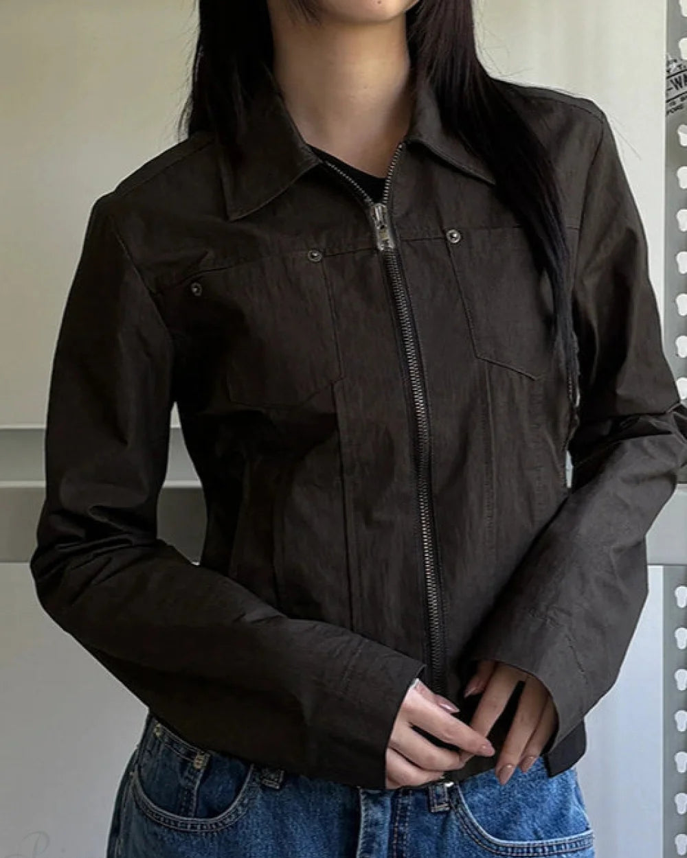 Cali Men's Zip Jacket | Slim Fit, Stand Collar 6