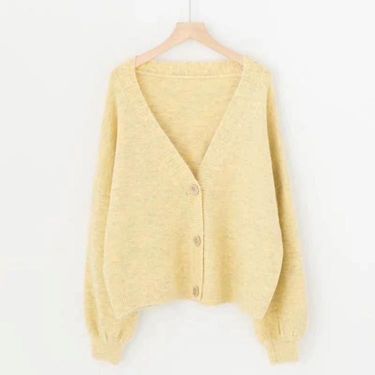 Chic Macaroon Colored Winter Cardigan 4