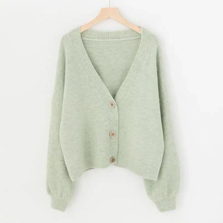 Chic Macaroon Colored Winter Cardigan 5