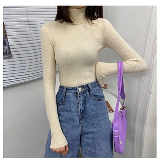 Chic and Trendy Knitted Pullover Sweater 0