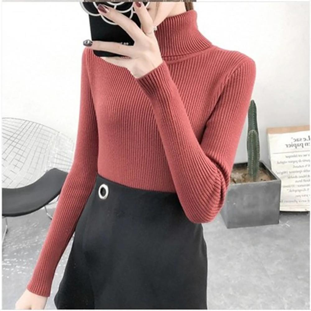 Chic and Trendy Knitted Pullover Sweater 4