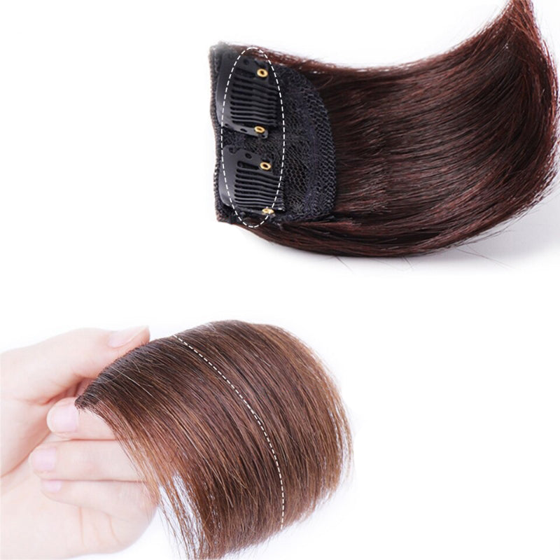 Clip-In Bangs Hair Extensions for Women – Invisible, Natural Look, Tangle-Free and Dyeable 3