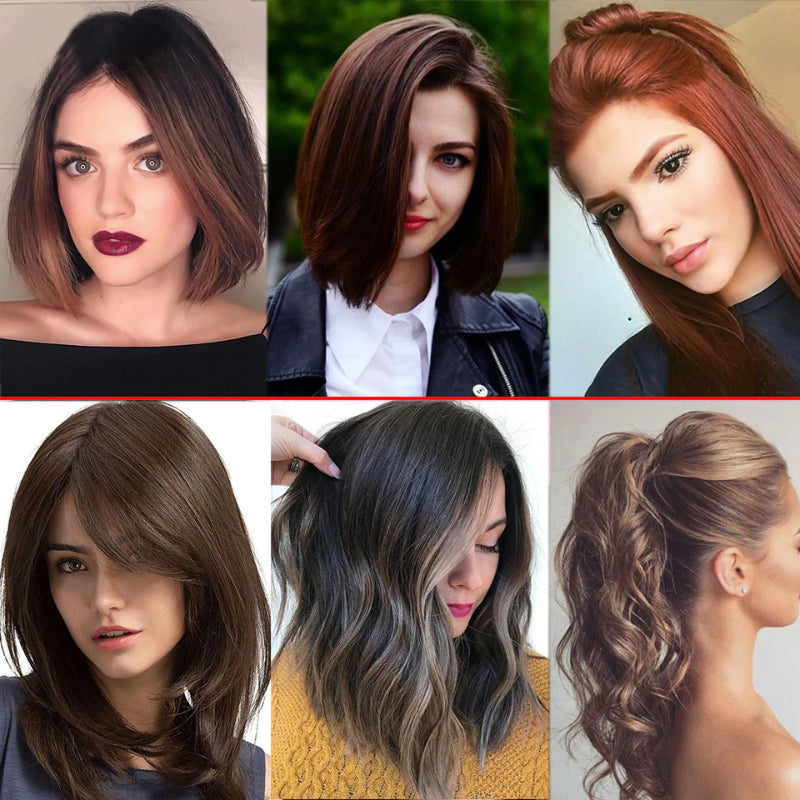 Clip-In Bangs Hair Extensions for Women – Invisible, Natural Look, Tangle-Free and Dyeable 5