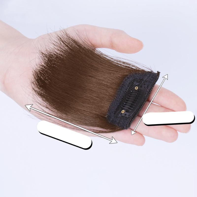 Clip-In Bangs Hair Extensions for Women – Invisible, Natural Look, Tangle-Free and Dyeable 8