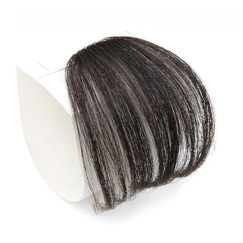 Clip-In Wispy Bangs Hair Extensions – High-Quality Synthetic Fiber, 6-Inch Length 17
