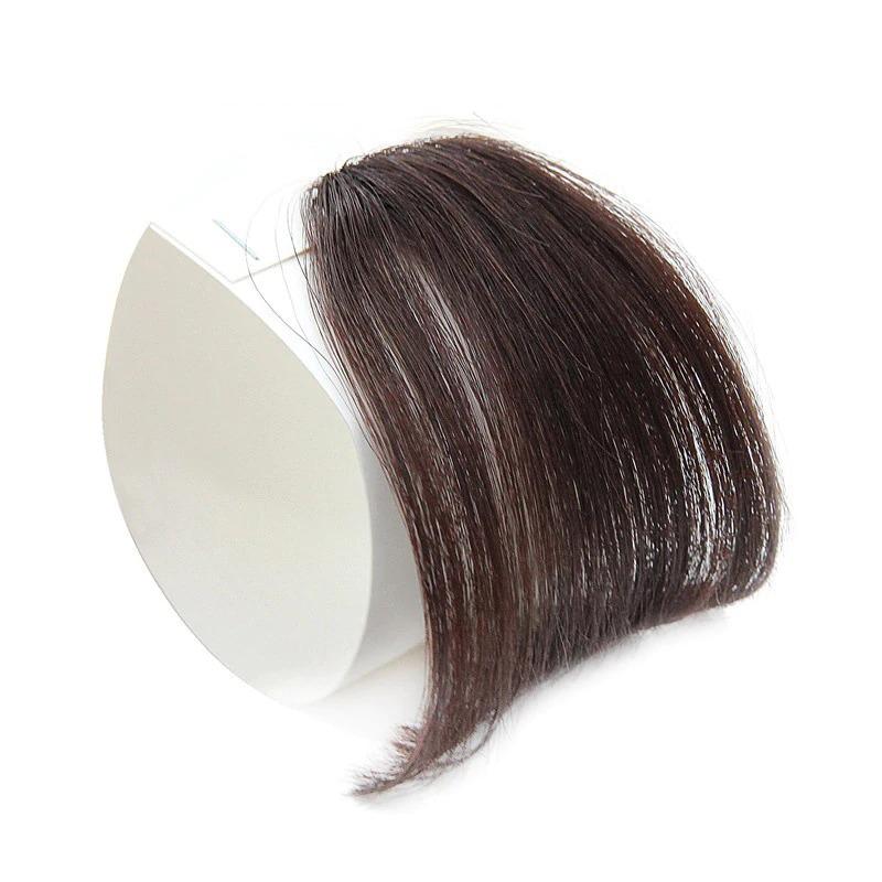 Clip-In Wispy Bangs Hair Extensions – High-Quality Synthetic Fiber, 6-Inch Length 2