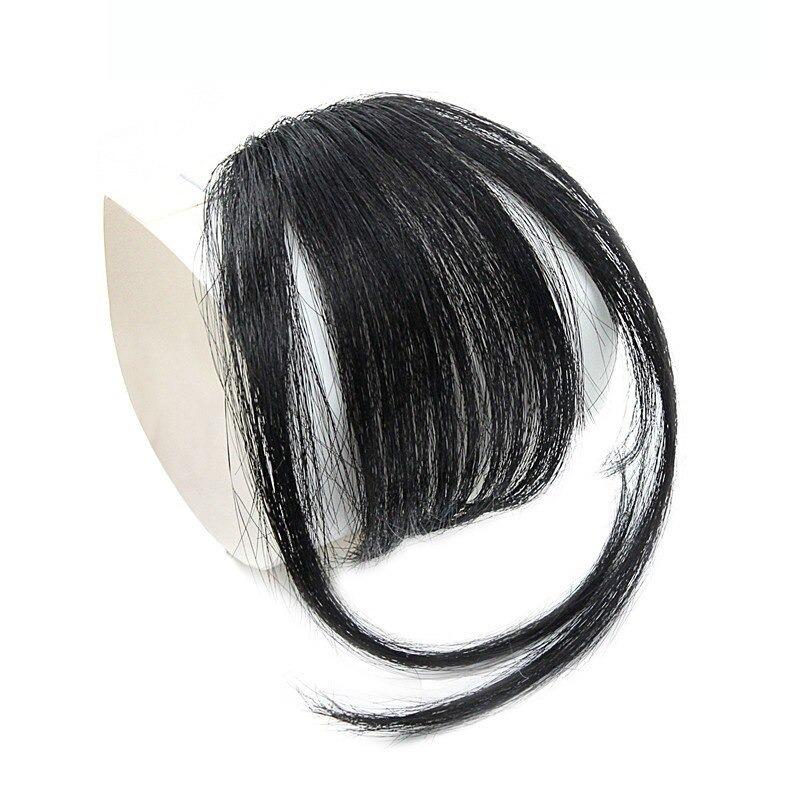 Clip-In Wispy Bangs Hair Extensions – High-Quality Synthetic Fiber, 6-Inch Length 20