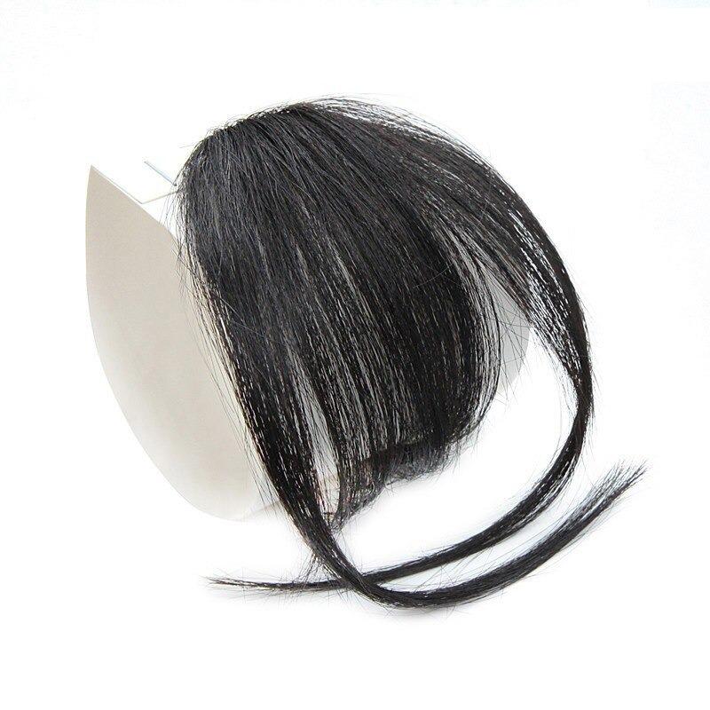 Clip-In Wispy Bangs Hair Extensions – High-Quality Synthetic Fiber, 6-Inch Length 5