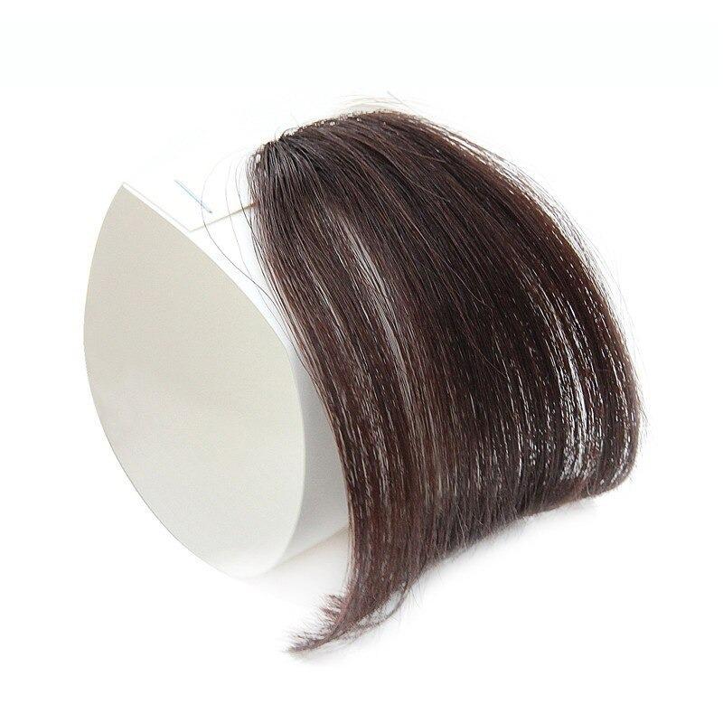 Clip-In Wispy Bangs Hair Extensions – High-Quality Synthetic Fiber, 6-Inch Length 8