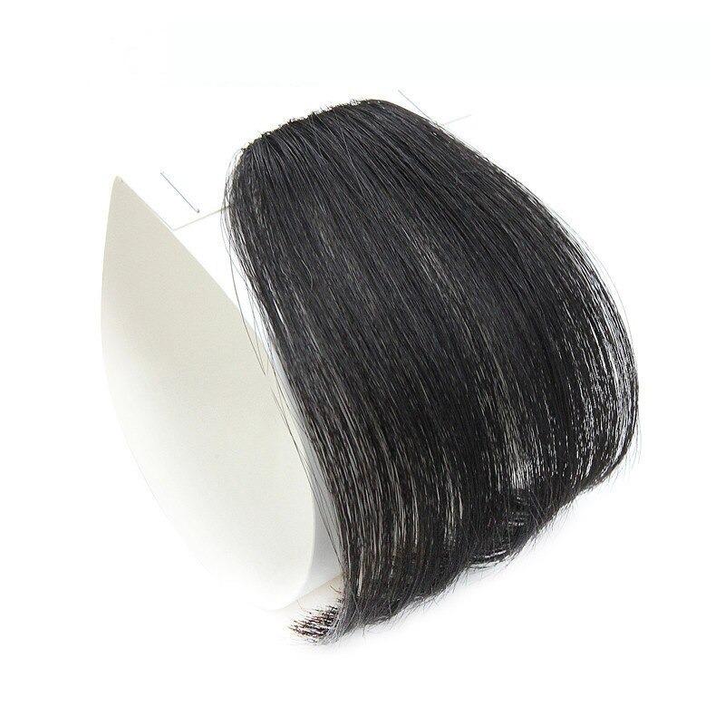 Clip-In Wispy Bangs Hair Extensions – High-Quality Synthetic Fiber, 6-Inch Length 9