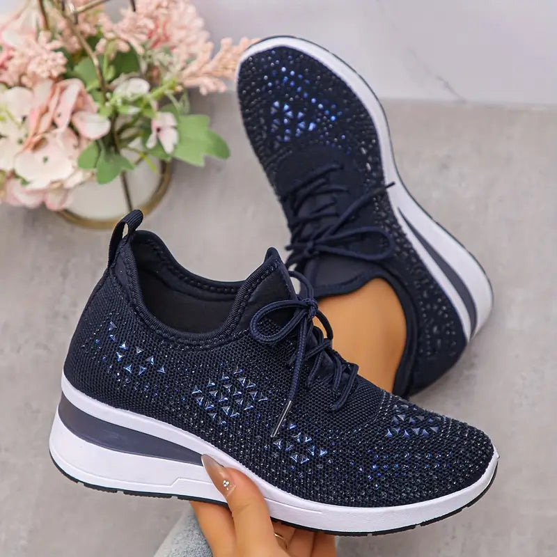 Women's Supportive Cushioned Sneakers - detail view | Hensley London