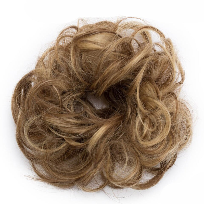 Curly Messy Bun Hair Wig Scrunchie Ponytail Extensions – Effortless Styling in Seconds 10