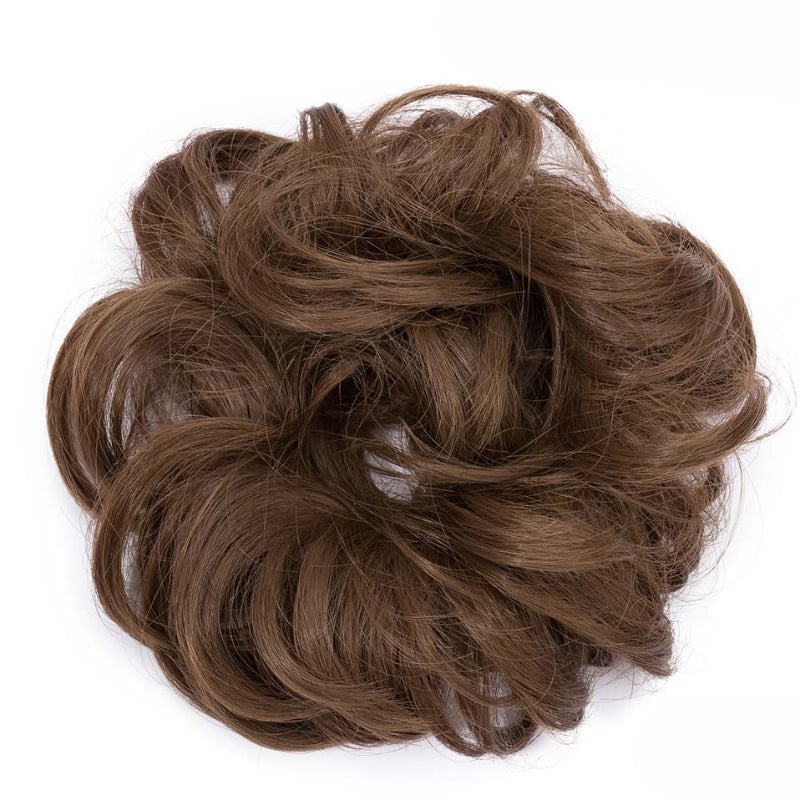 Curly Messy Bun Hair Wig Scrunchie Ponytail Extensions – Effortless Styling in Seconds 13