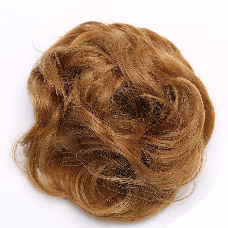 Curly Messy Bun Hair Wig Scrunchie Ponytail Extensions – Effortless Styling in Seconds 14