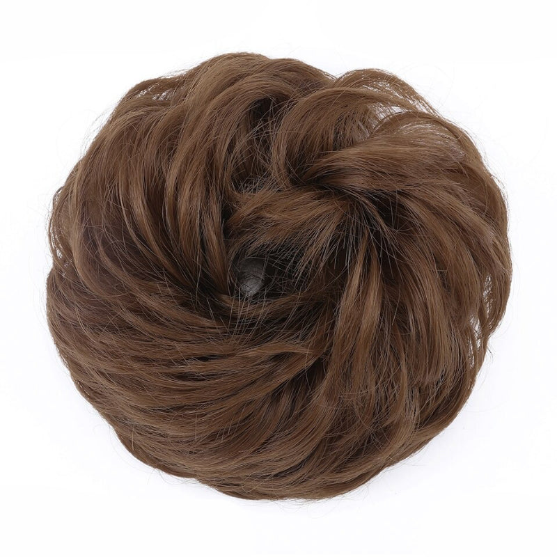 Curly Messy Bun Hair Wig Scrunchie Ponytail Extensions – Effortless Styling in Seconds 17