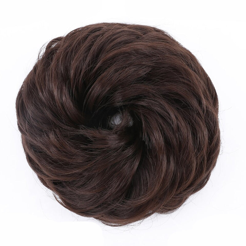 Curly Messy Bun Hair Wig Scrunchie Ponytail Extensions – Effortless Styling in Seconds 18