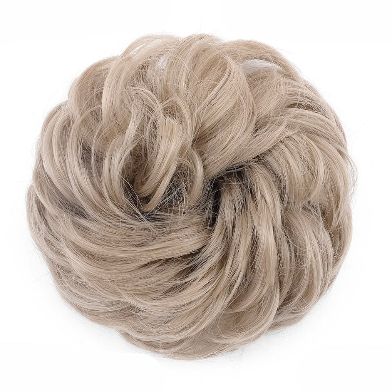 Curly Messy Bun Hair Wig Scrunchie Ponytail Extensions – Effortless Styling in Seconds 20