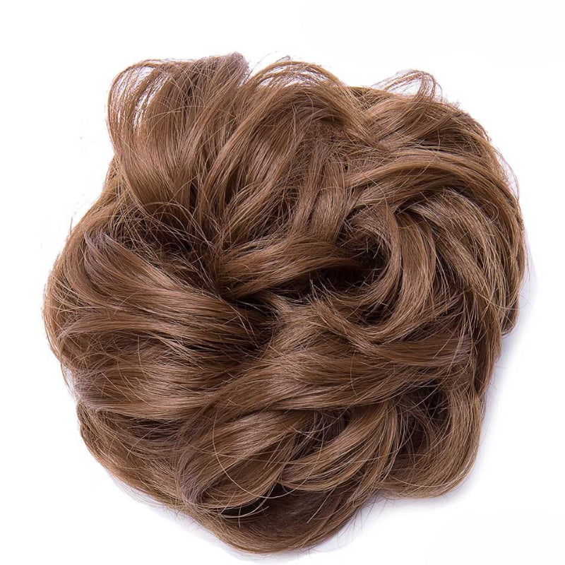 Curly Messy Bun Hair Wig Scrunchie Ponytail Extensions – Effortless Styling in Seconds 21