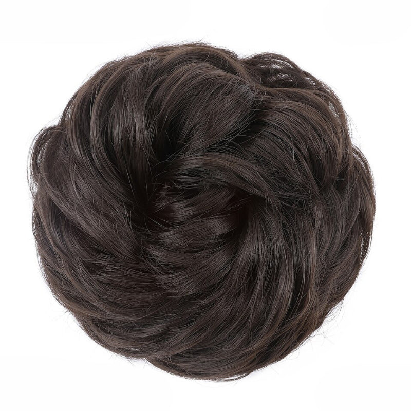 Curly Messy Bun Hair Wig Scrunchie Ponytail Extensions – Effortless Styling in Seconds 23