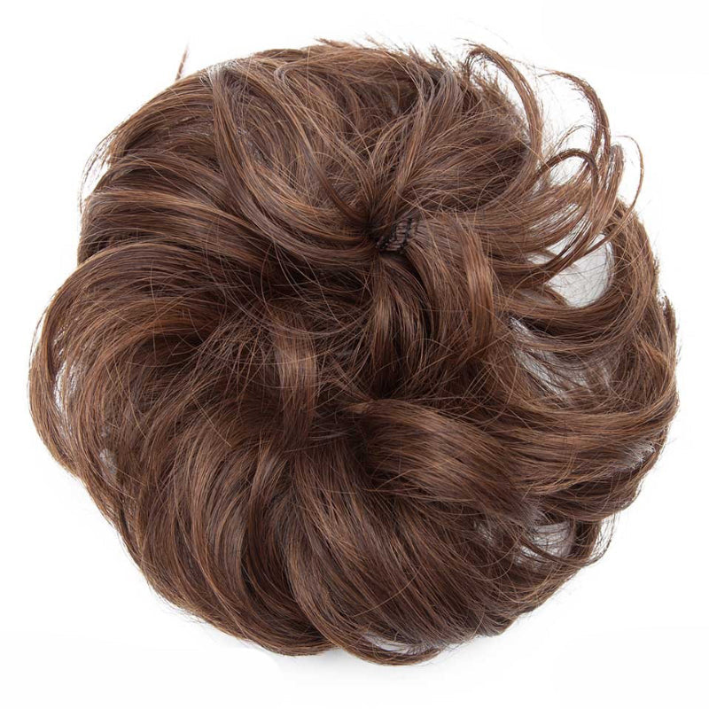 Curly Messy Bun Hair Wig Scrunchie Ponytail Extensions – Effortless Styling in Seconds 29