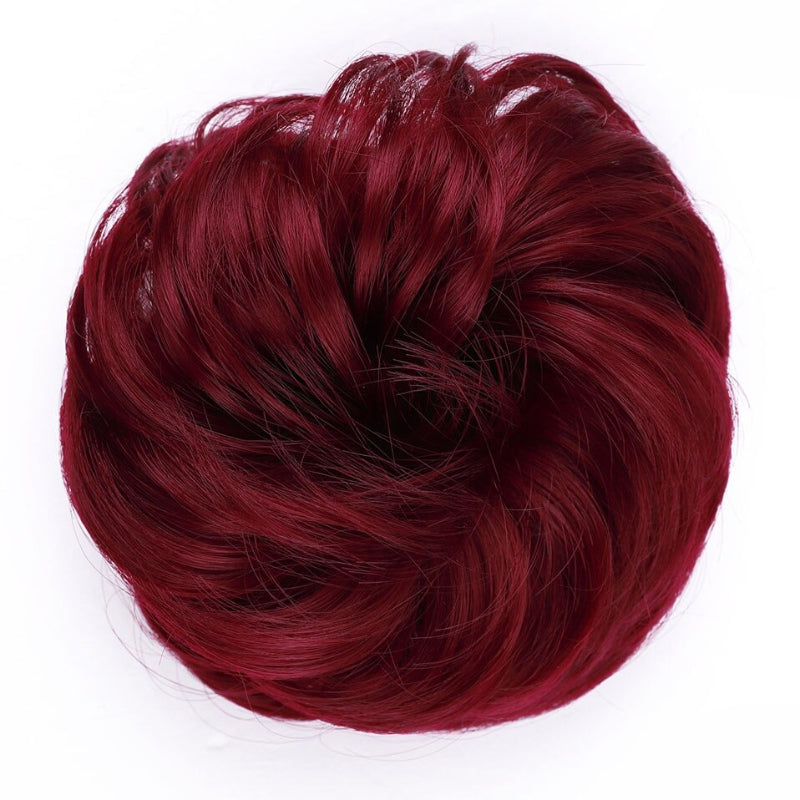 Curly Messy Bun Hair Wig Scrunchie Ponytail Extensions – Effortless Styling in Seconds 37