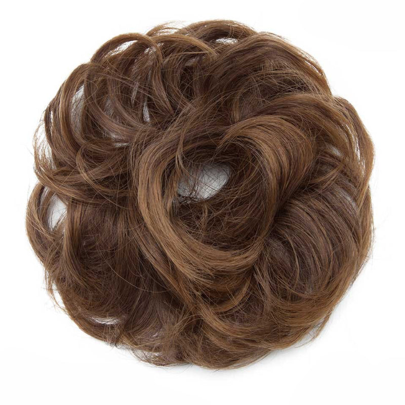 Curly Messy Bun Hair Wig Scrunchie Ponytail Extensions – Effortless Styling in Seconds 44