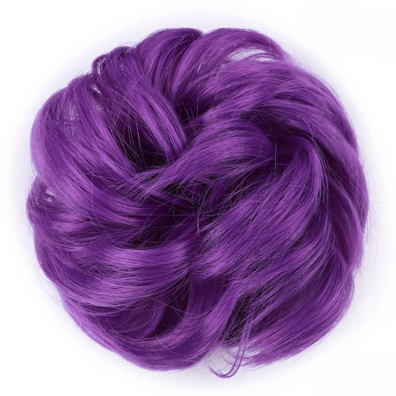 Curly Messy Bun Hair Wig Scrunchie Ponytail Extensions – Effortless Styling in Seconds 53