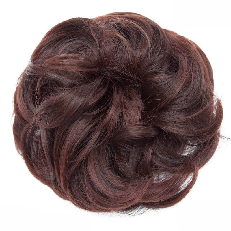 Curly Messy Bun Hair Wig Scrunchie Ponytail Extensions – Effortless Styling in Seconds 55