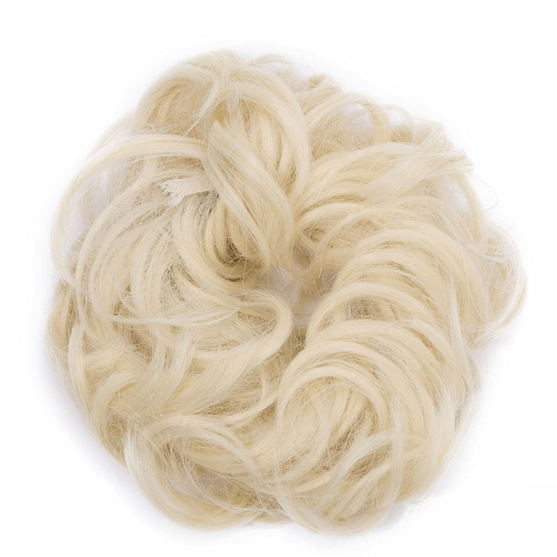 Curly Messy Bun Hair Wig Scrunchie Ponytail Extensions – Effortless Styling in Seconds 7