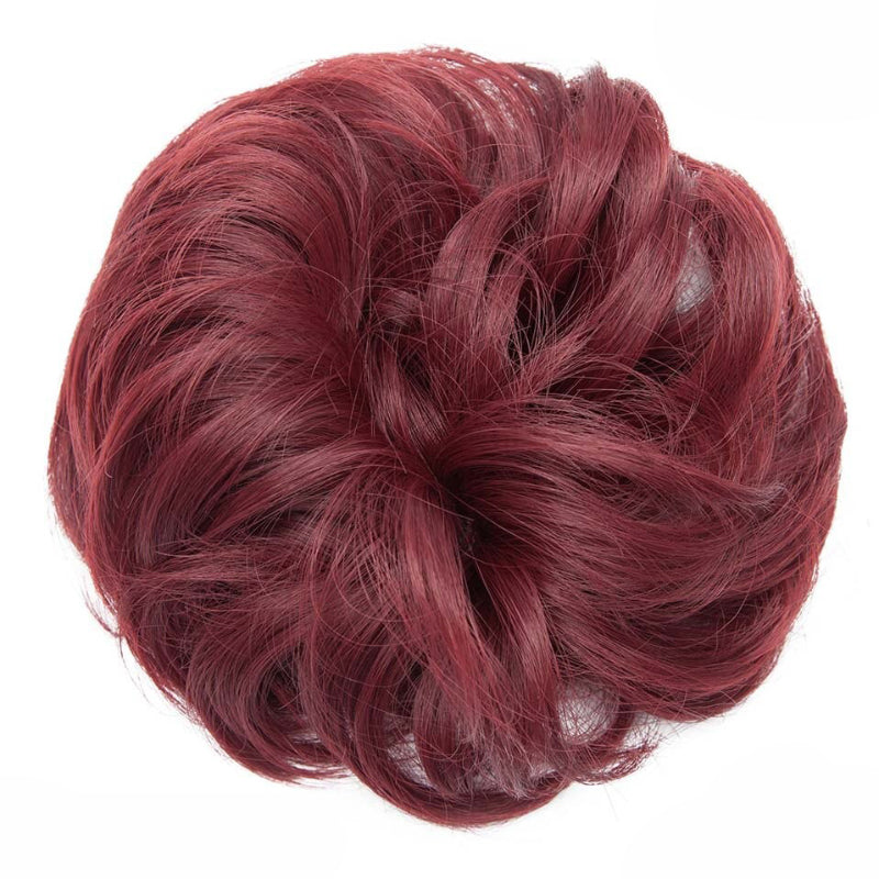 Curly Messy Bun Hair Wig Scrunchie Ponytail Extensions – Effortless Styling in Seconds 9
