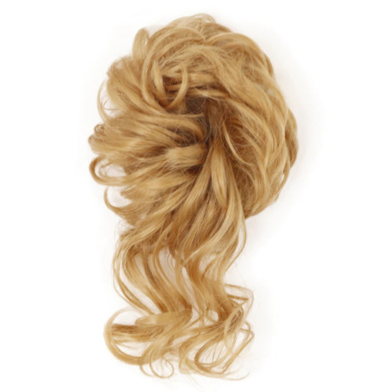 Curly Messy Hair Bun Scrunchie Extension Wig – Effortless Hair Accessory for Chic Style 13