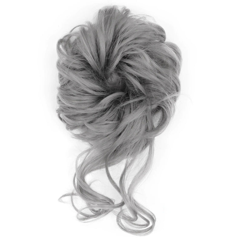 Curly Messy Hair Bun Scrunchie Extension Wig – Effortless Hair Accessory for Chic Style 17