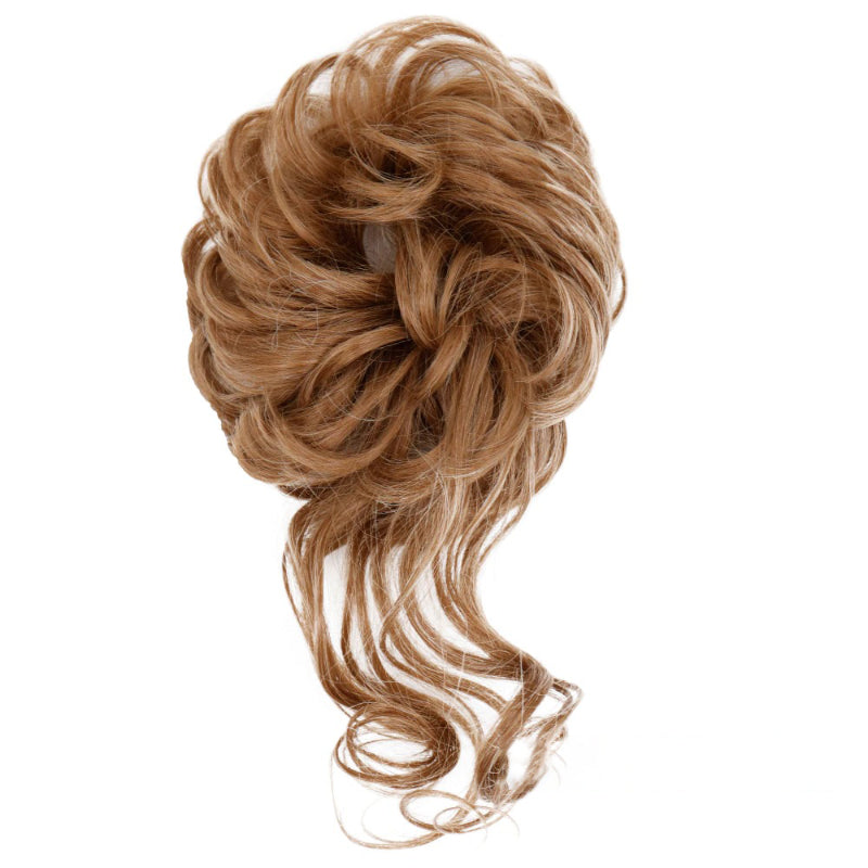 Curly Messy Hair Bun Scrunchie Extension Wig – Effortless Hair Accessory for Chic Style 30