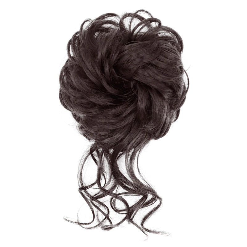 Curly Messy Hair Bun Scrunchie Extension Wig – Effortless Hair Accessory for Chic Style 7