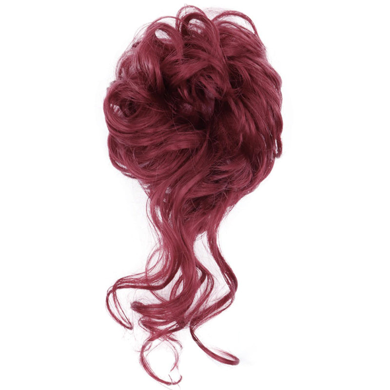 Curly Messy Hair Bun Scrunchie Extension Wig – Effortless Hair Accessory for Chic Style 9