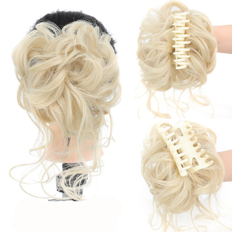 Curly Messy Ponytail Claw Clip-in Hair Bun Extension – Lightweight and Easy to Use 12