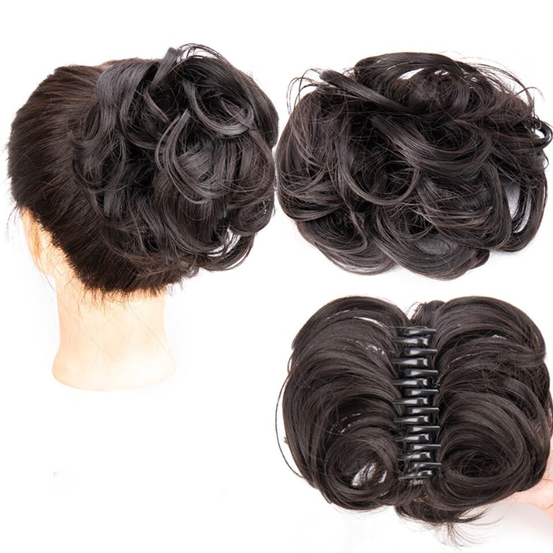 Curly Messy Ponytail Claw Clip-in Hair Bun Extension – Lightweight and Easy to Use 23