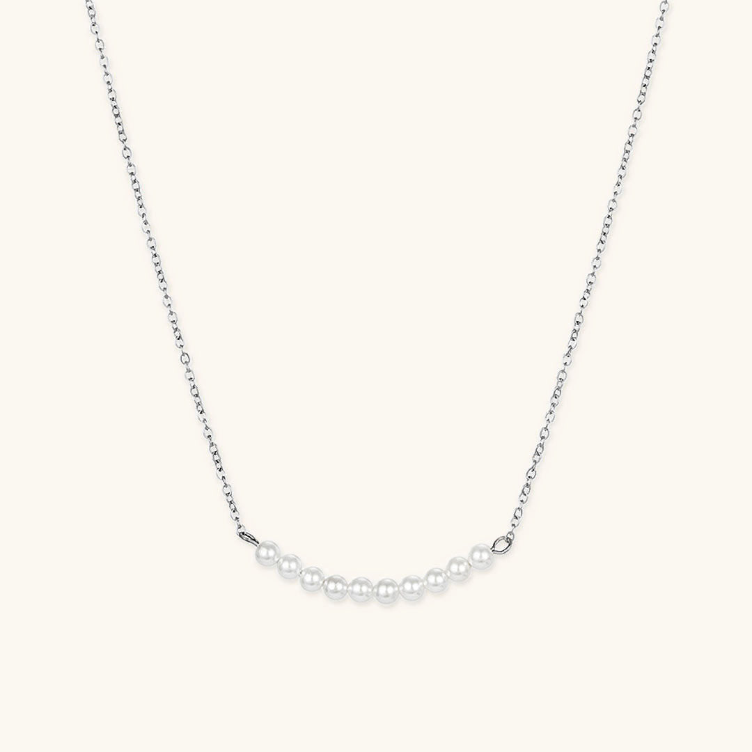 Elegant Freshwater Pearl Necklace with 18k Gold Plating – Timeless Accessory for Any Occasion 8
