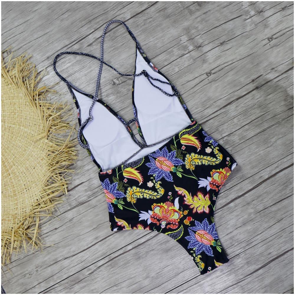 Fiona Women's Bikini Swimsuit | Floral and Paisley Design - Image 7