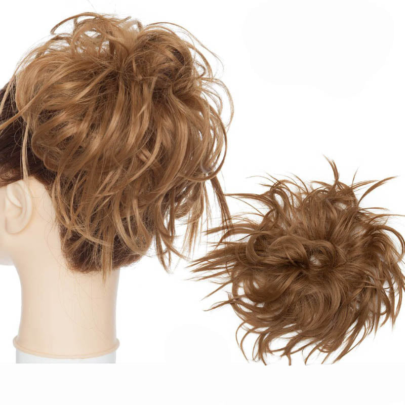 Fluffy Messy Hair Bun Extensions – Soft High-Temperature Fiber Scrunchy for Volume and Fullness – 6-7 Inches Long 10