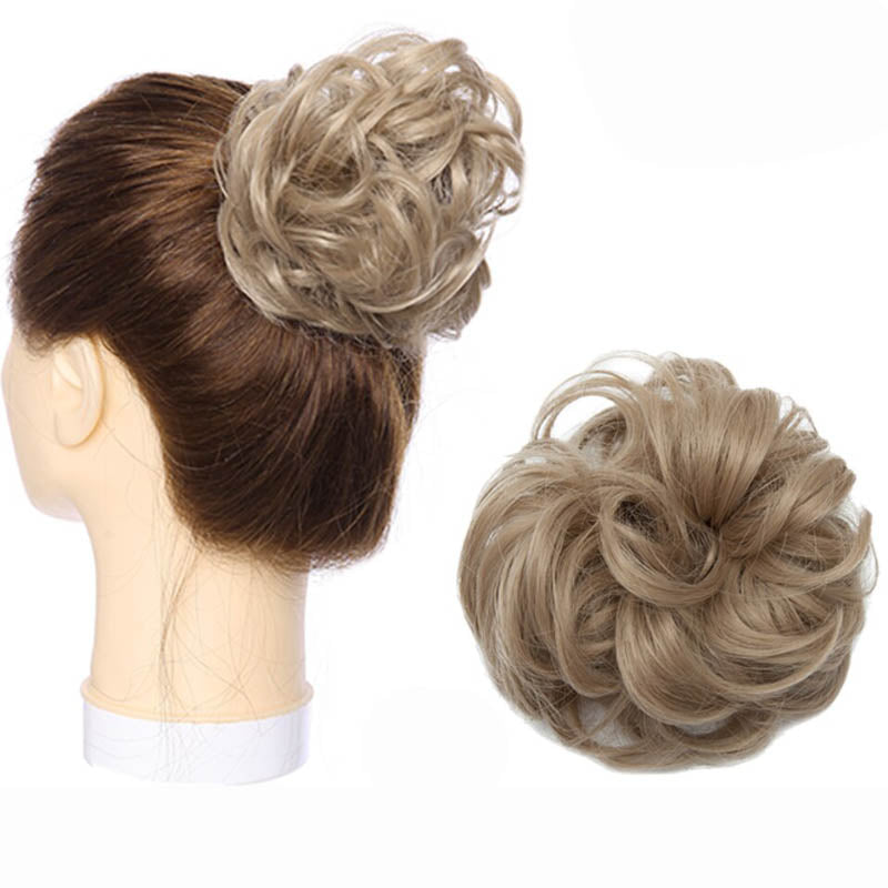 Fluffy Messy Hair Bun Extensions – Soft High-Temperature Fiber Scrunchy for Volume and Fullness – 6-7 Inches Long 12