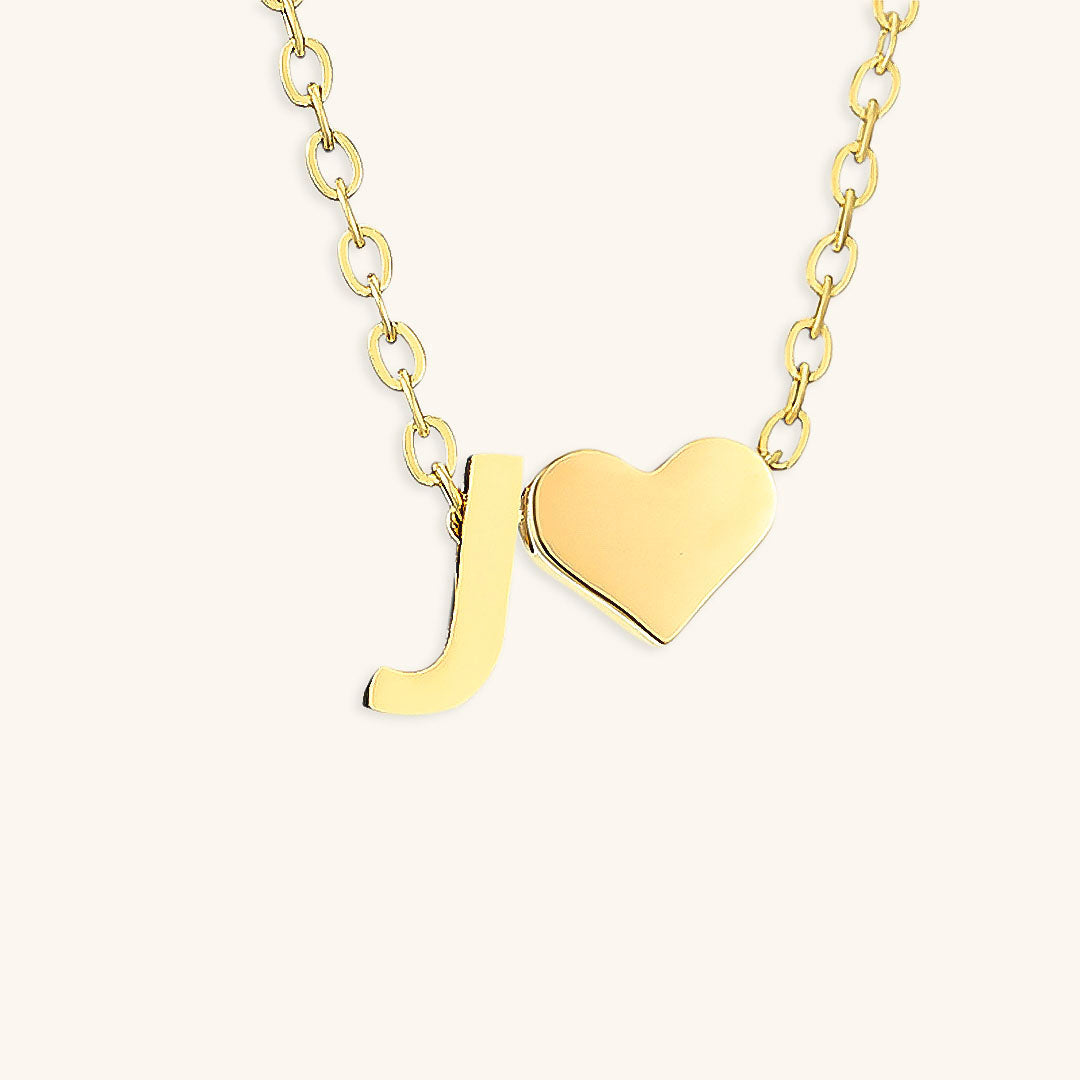 Gold Initial Necklace for Women - Personalized 14k Gold Plated Jewelry, Hypoallergenic and Water Resistant 28