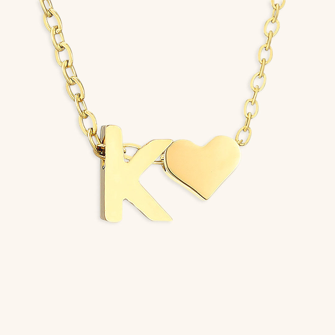 Gold Initial Necklace for Women - Personalized 14k Gold Plated Jewelry, Hypoallergenic and Water Resistant 53