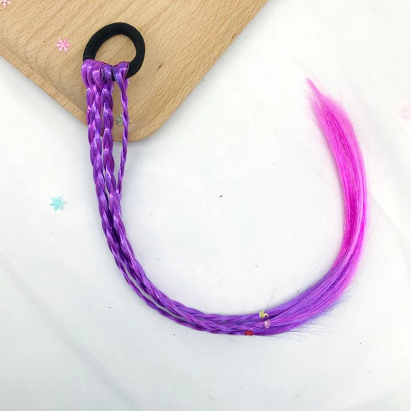 Kids' Colorful Hair Bands Assorted Fiber Nylon Rubber 44cm 0