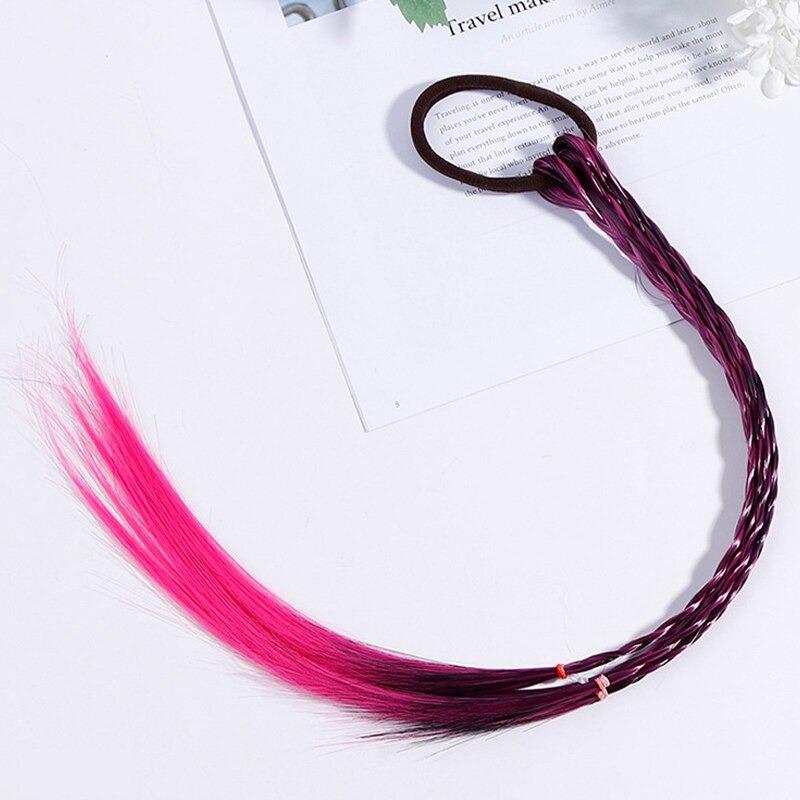 Kids' Colorful Hair Bands Assorted Fiber Nylon Rubber 44cm 11