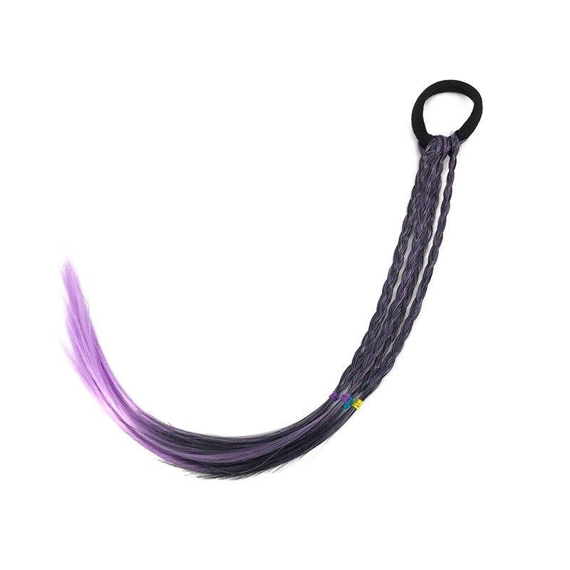 Kids' Colorful Hair Bands Assorted Fiber Nylon Rubber 44cm 14