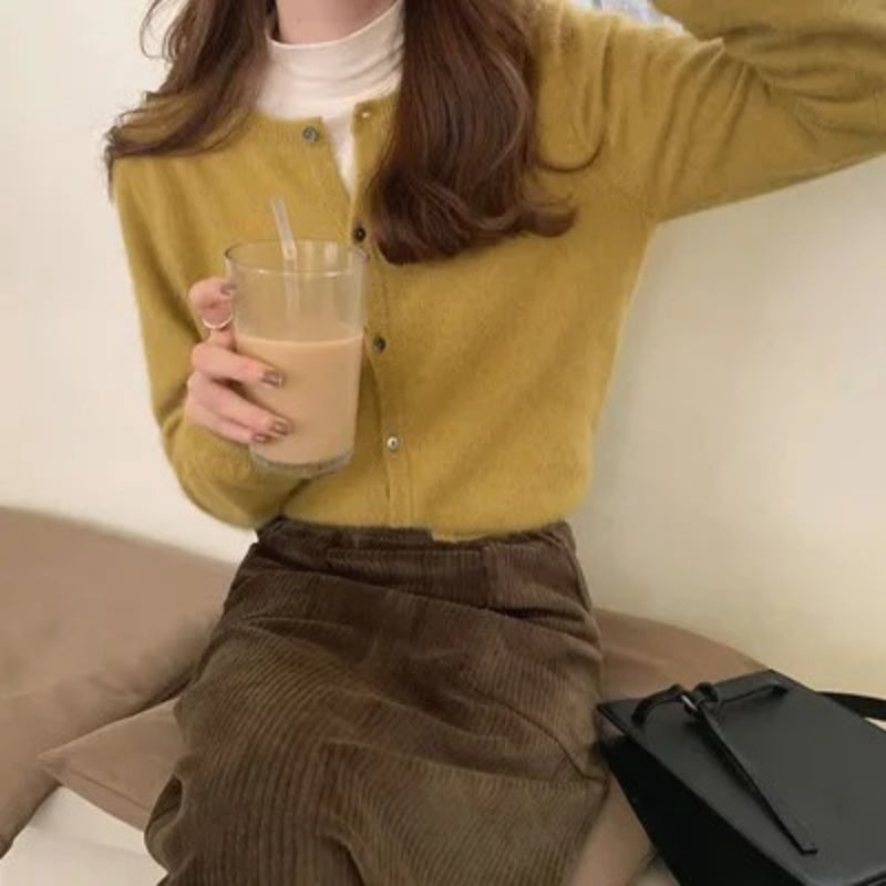 Long Sleeve Cashmere Wool Winter Sweater 13