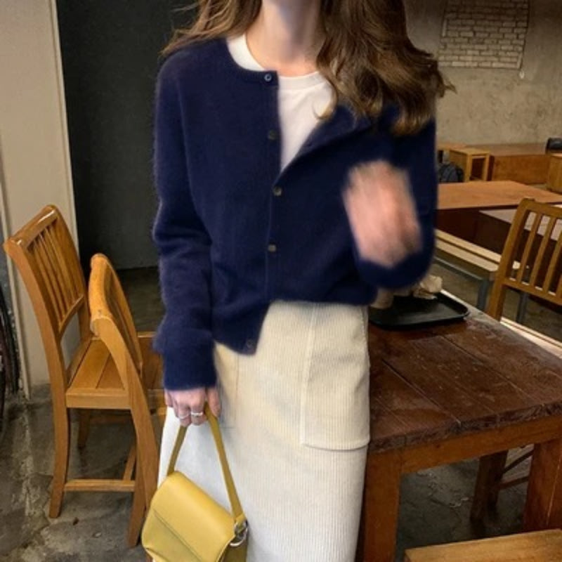 Long Sleeve Cashmere Wool Winter Sweater 2
