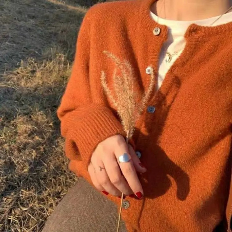 Long Sleeve Cashmere Wool Winter Sweater 7